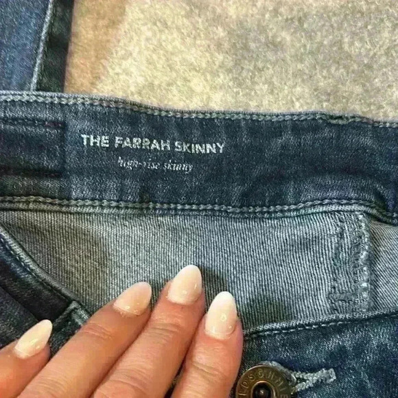 AG Jeans, The Farrah High Rise Skinny. Size 27R - Picture 13 of 13